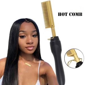 Gold hot comb