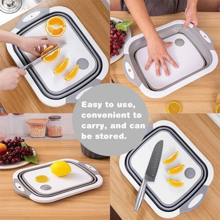 Foldable chopping board